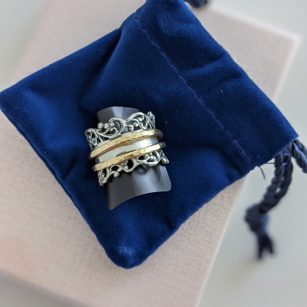 Sterling Silver Spinner Ring